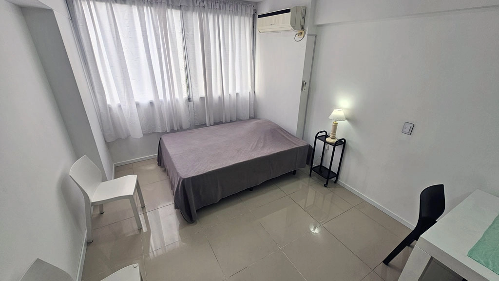 Monoambiente en moderno edificio con amenities, piscina, laundry, gimnasio, sum y parrilla